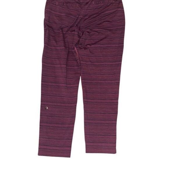 Lululemon maroon crop pants size 8 - Picture 2 of 4